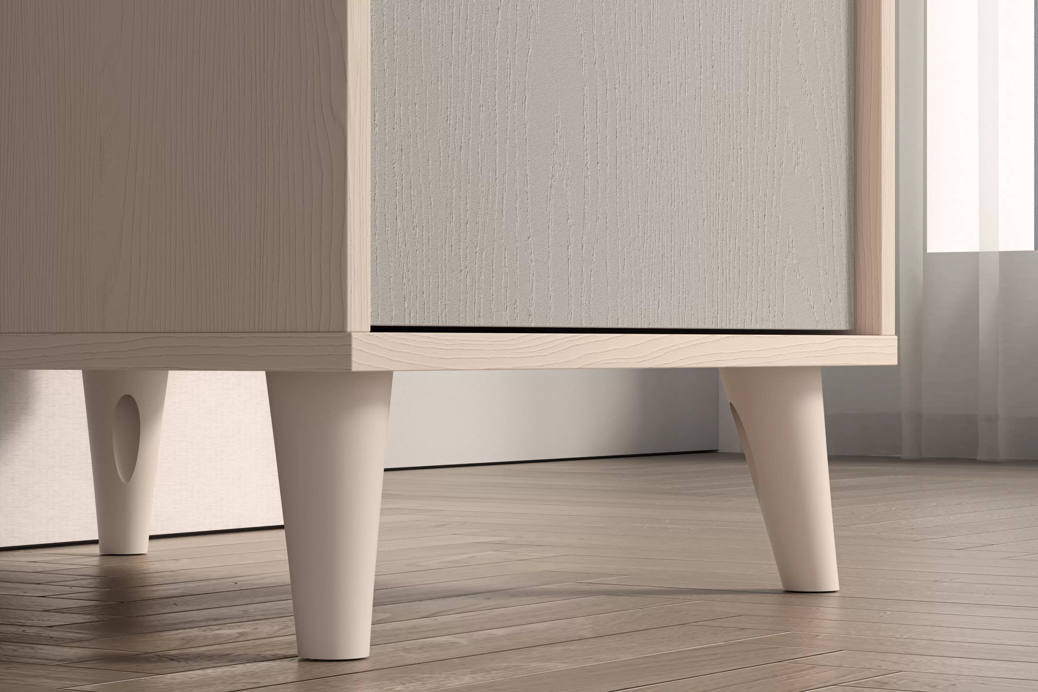 Dětský psací stůl Marla 120 cm - pouštní písek / šedá pallad psací stůl Marla 120 cm - piasek pustyni / šedá pallad