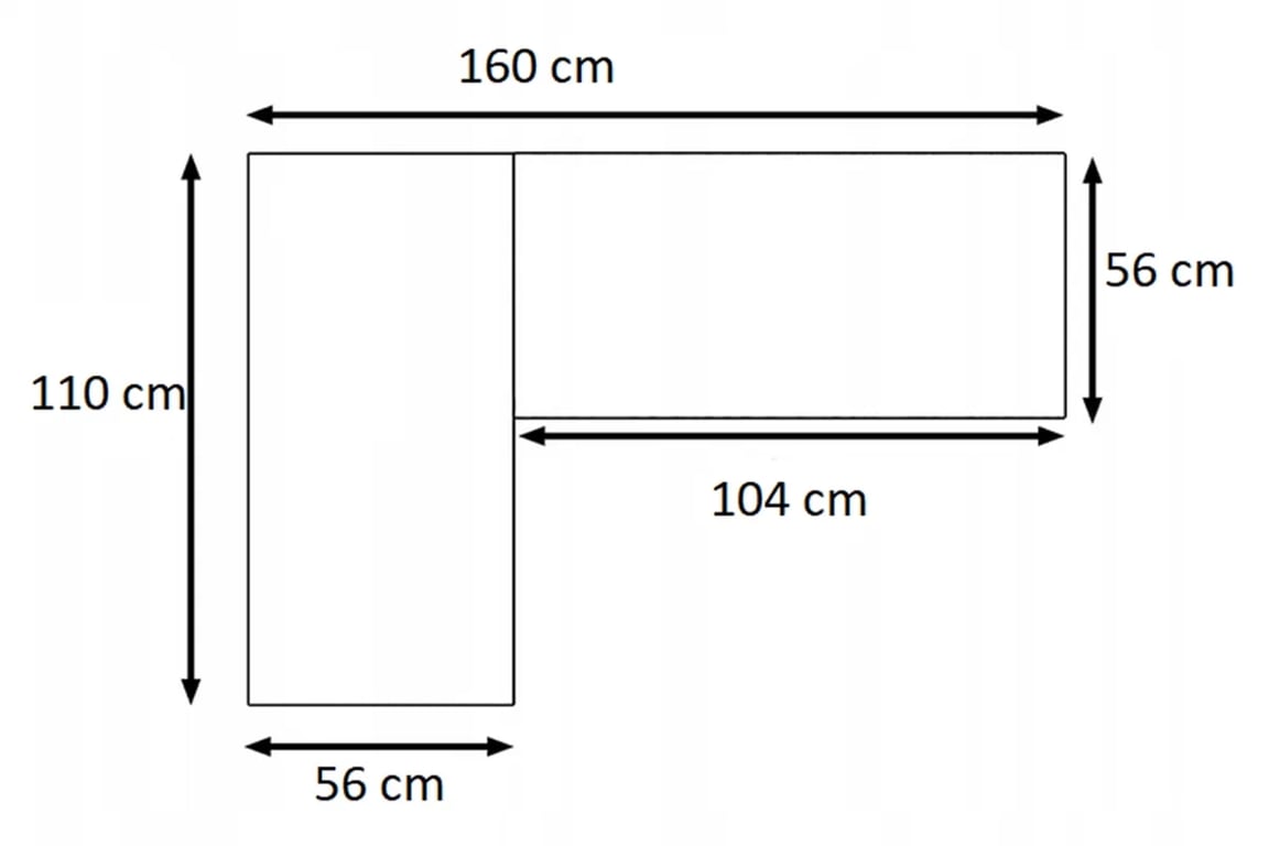 Rohový psací stůl Verin 160 cm na kovovém podstavci se zadní deskou, levý - zlatý dub craft / černý psací stůl narozne Verin 160 cm na kovové podstavě z blendami lewe - zlatý Dub craft / Černý 