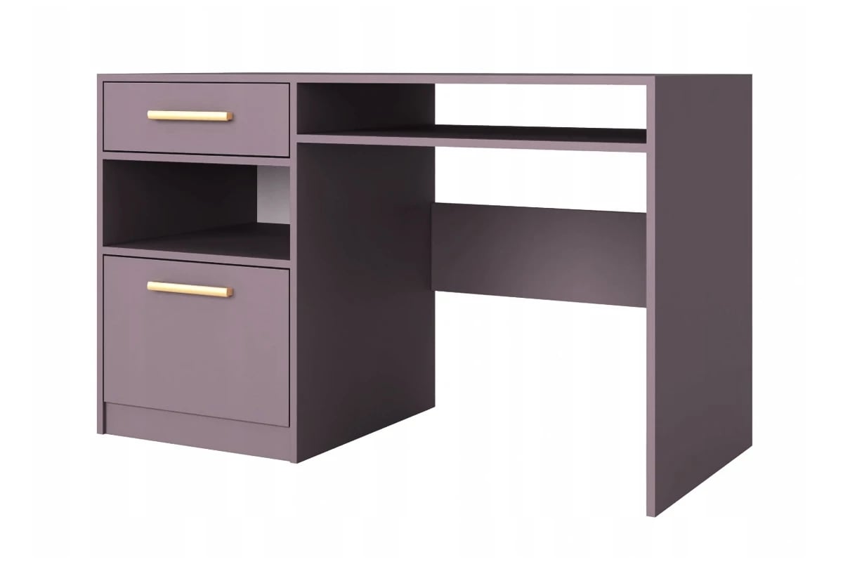 Dětský psací stůl Bali 125 cm - švestka rozowe Psací stůl 