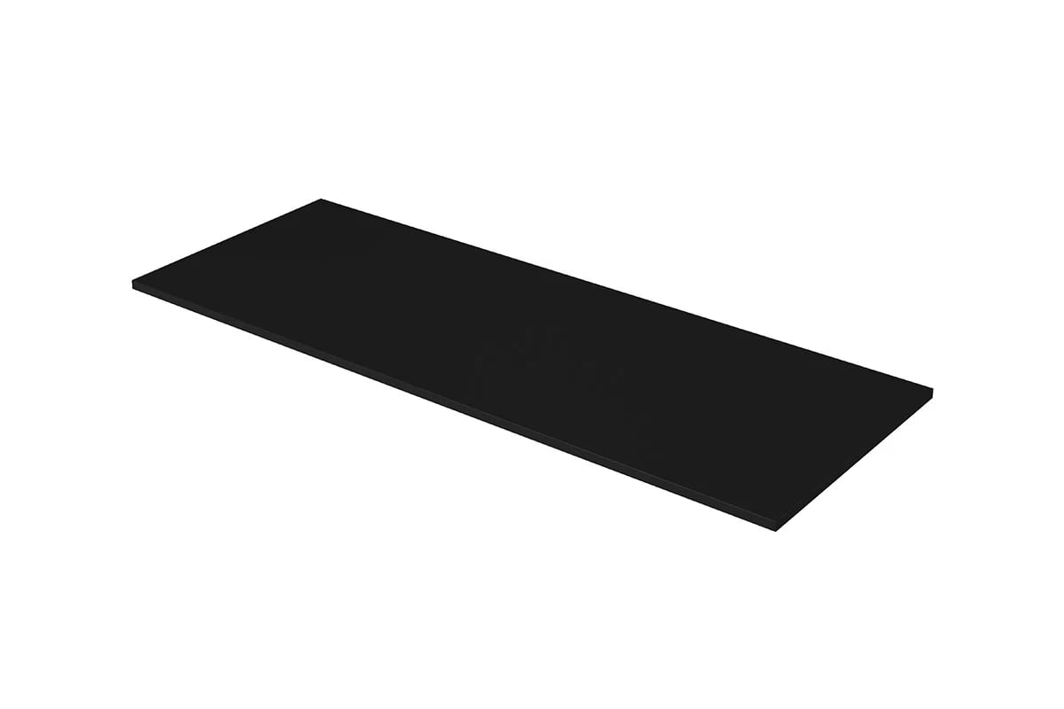 Koupelnová pracovní deska Nicole 120 cm - černý mat Blat Nicole 120 cm - czarny mat MDF