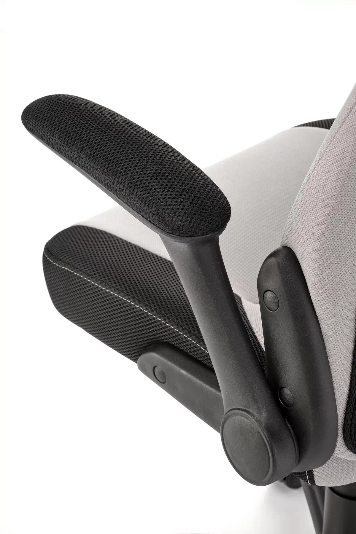 Kancelářské křeslo Bloom - popelavé / černé bloom Křeslo gabinetowy Popelový / Černý (1p=1szt)