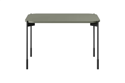 Konferenčný stolík Sonatia 70x50 cm - olivová Konferenčný stolík prostokatny Sonatia 70 cm - Oliva - bok