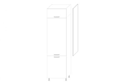 Bok nakladany KAMMONO F6 výška 147cm pro Skříňky slupka