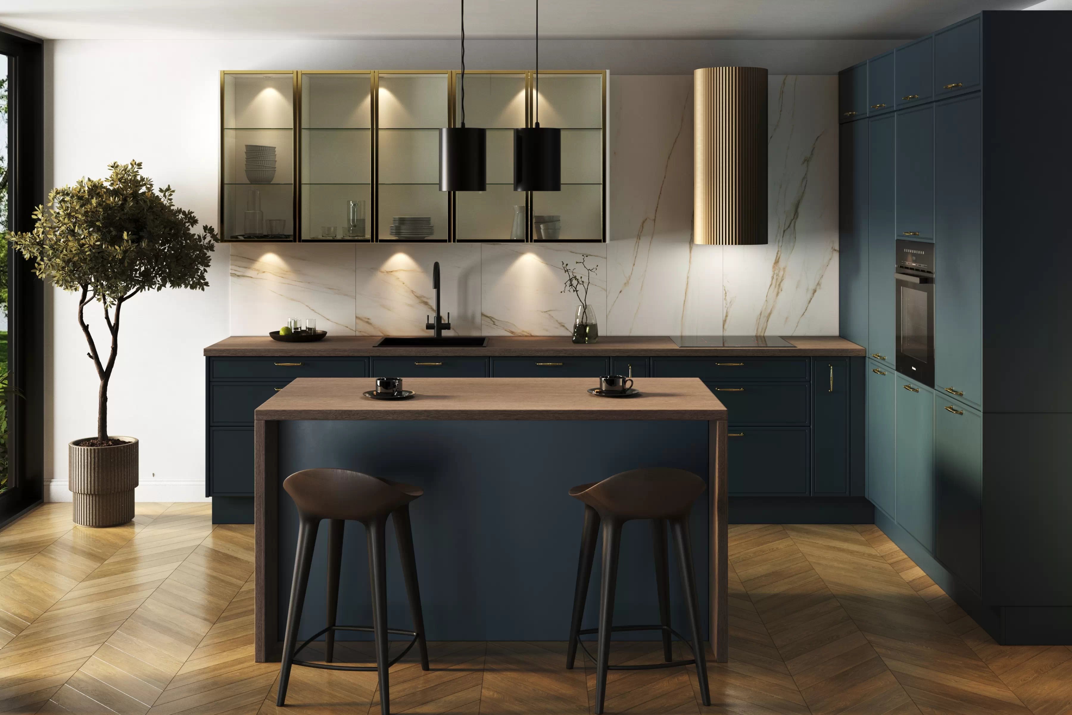 Bočný panel KAMMONO P2 k vysokým skrinkám - výška 147 cm Bok nakladany KAMMONO P2 výš. 147cm do Skrinky slupka