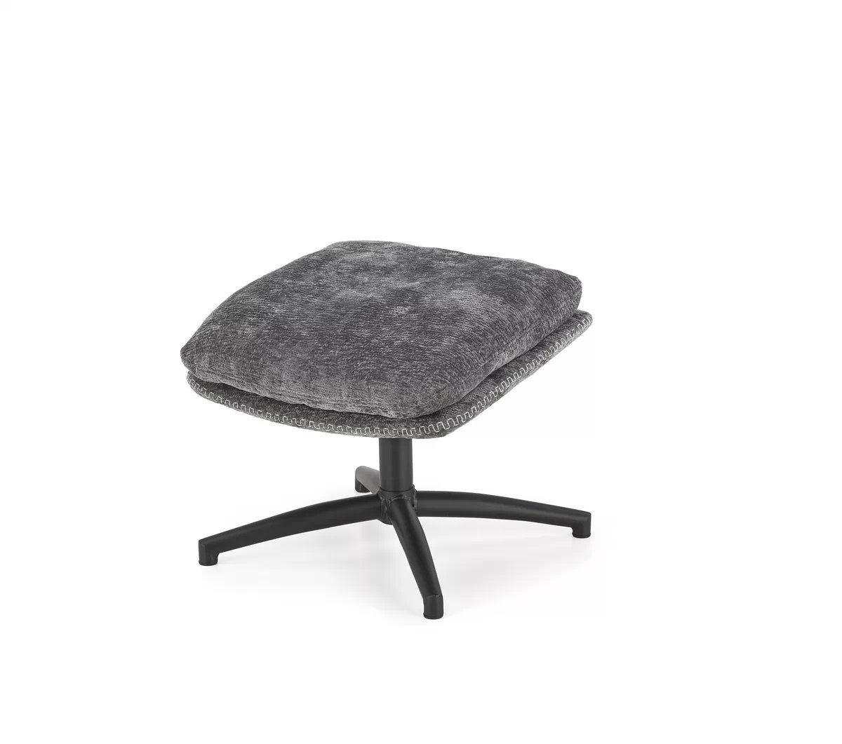 Křeslo Dario s podnožkou - popelavá dario Křeslo odpočinkové z podnozkiem, popelavá