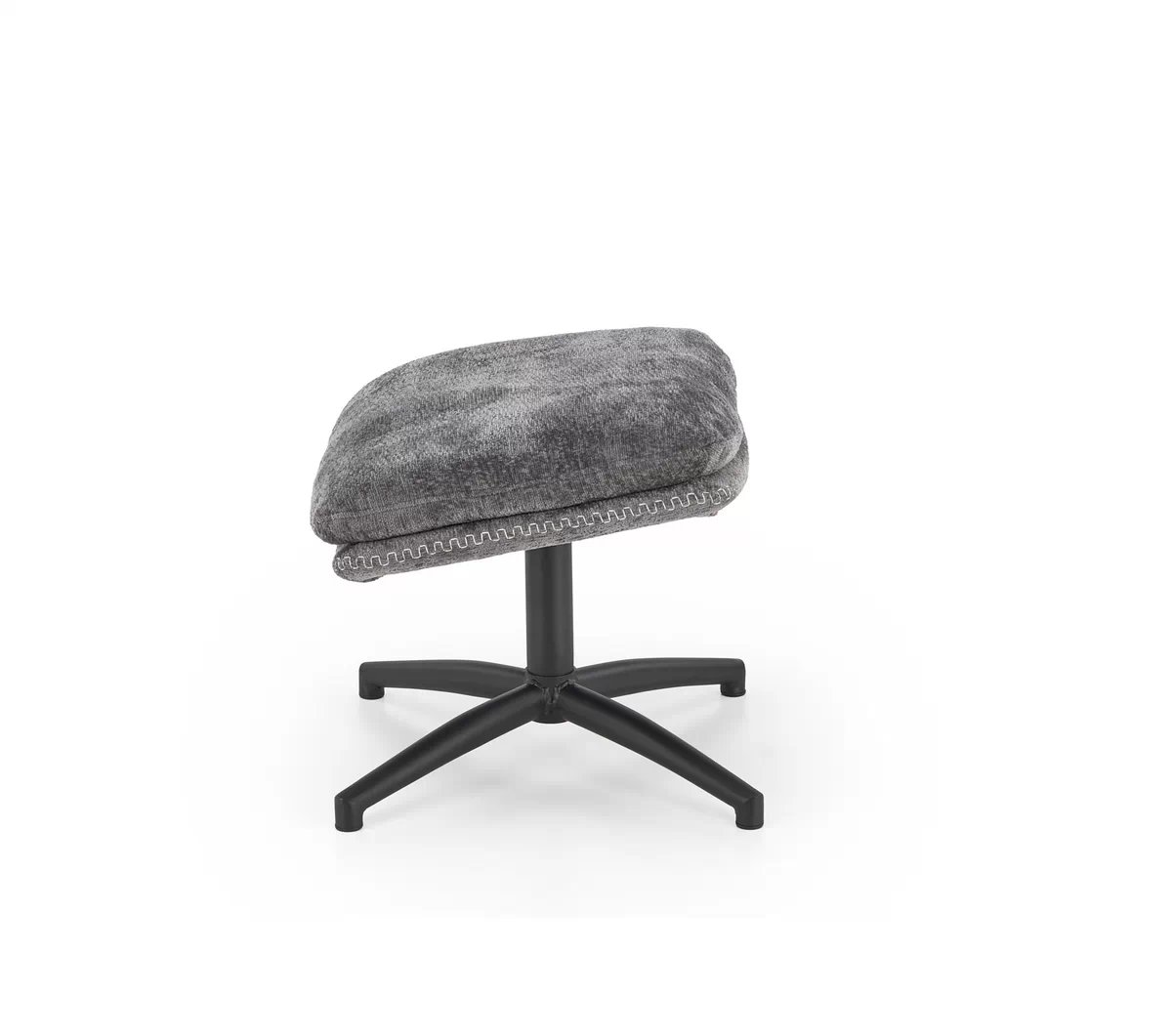 Křeslo Dario s podnožkou - popelavá dario Křeslo odpočinkové z podnozkiem, popelavá