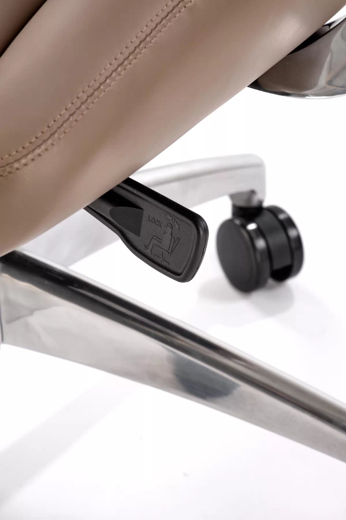 Kancelářská židle Darwin - cappuccino eko-kůže darwin Křeslo gabinetowy cappuccino