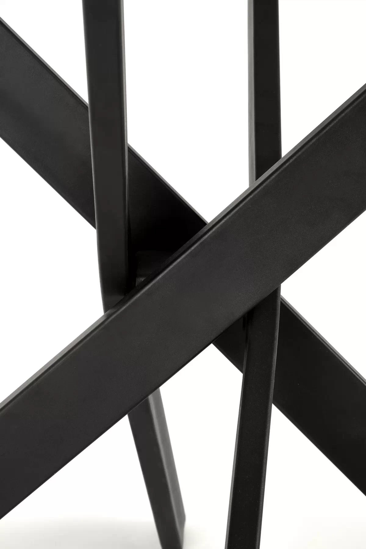 Okrúhly stôl Edgar 100 cm - biely mramor / čierne nohy edgar 2 stôl okragly, Pracovna doska - Biely mramor, nožičky - Čierny