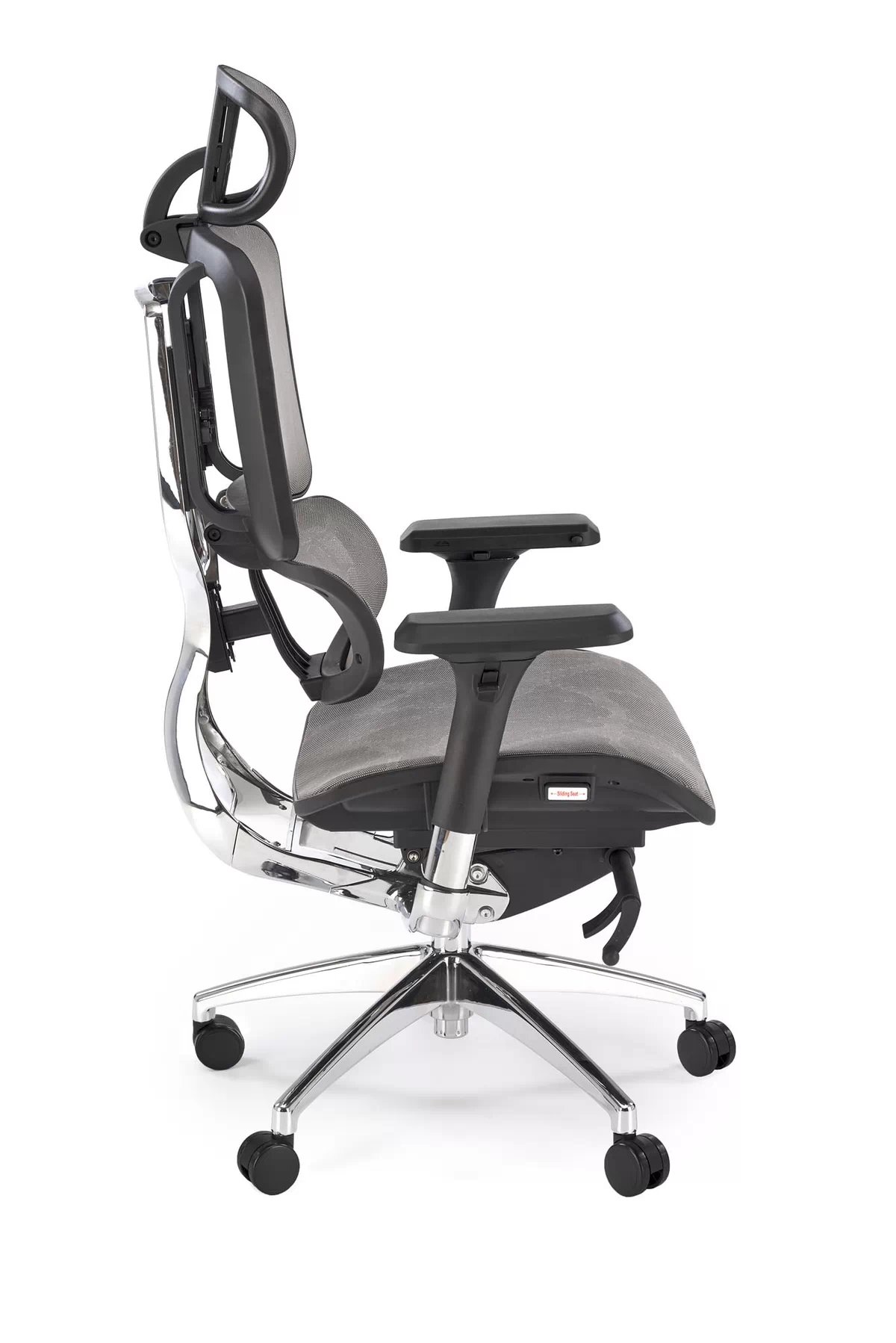 Ergonomické křeslo Halwi - šedá ethan Křeslo gabinetowy popelavá