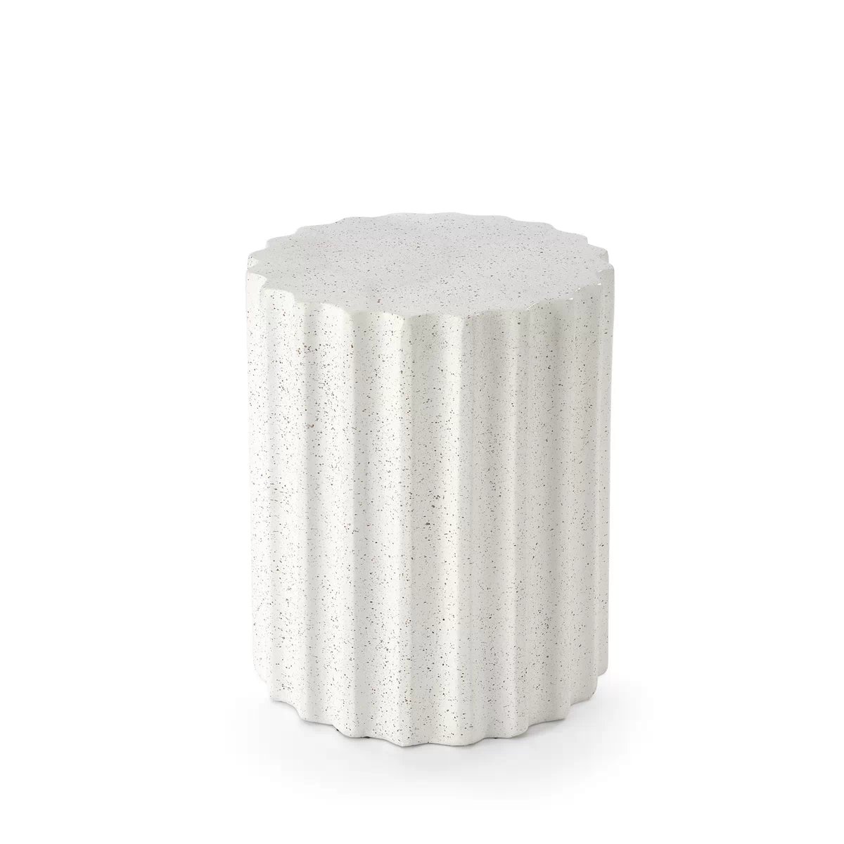 Konferenční stolek Fara - kompozit (oxid hořečnatý) / bílý fara Konferenční stolek kompozit - tlenek magnezu, Bílý