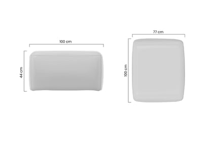 Taburetka Finezal SO - béžová pletenina Tracy 211-04 Finezal SO - Béžová plecionka Tracy 211-04