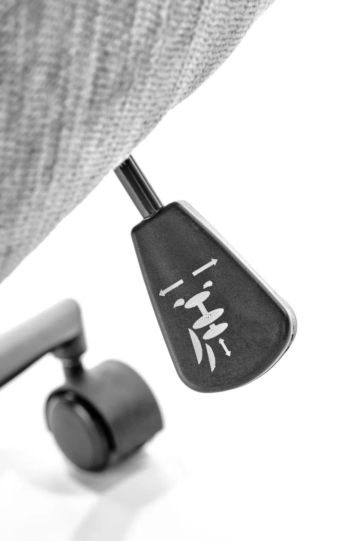 Otočné kreslo FLORES - svetlosivá flores Kreslo otočna, svetlý popol