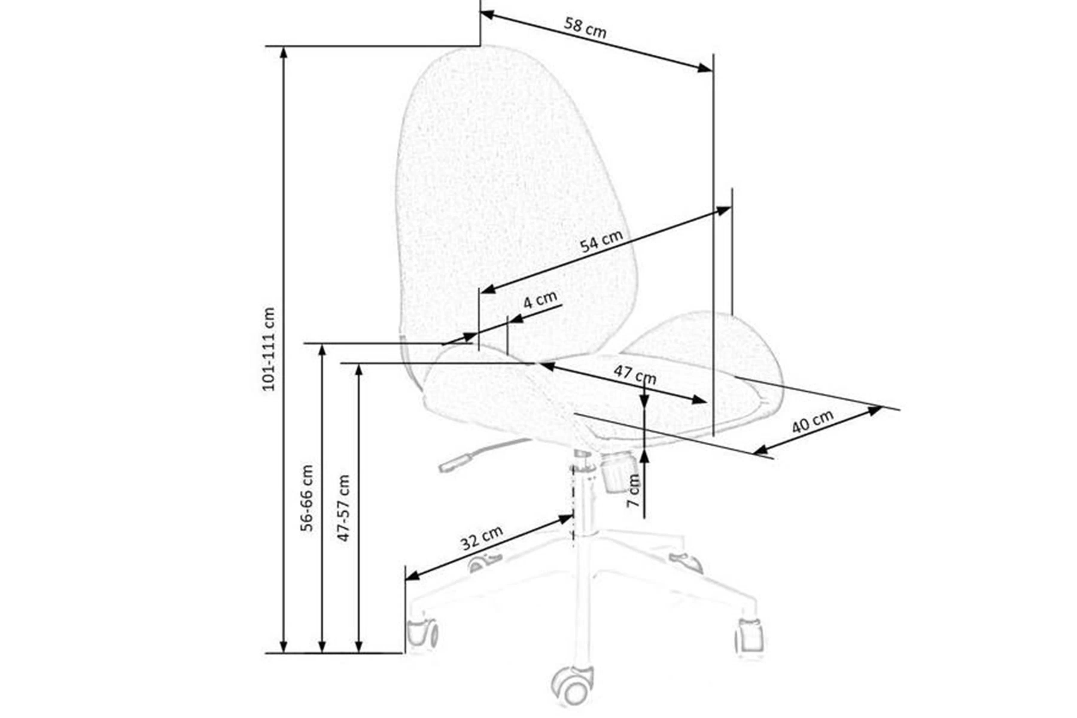 Kreslo FALCAO - ružová Kancelárske kreslo Falcao otočna - Ružová 