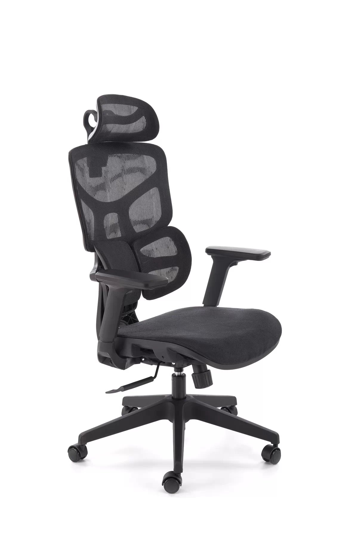 MACAR Kreslo kancelárske, Čierny (1p=1szt) Kancelárske kreslo macar ergonomiczny - Čierny