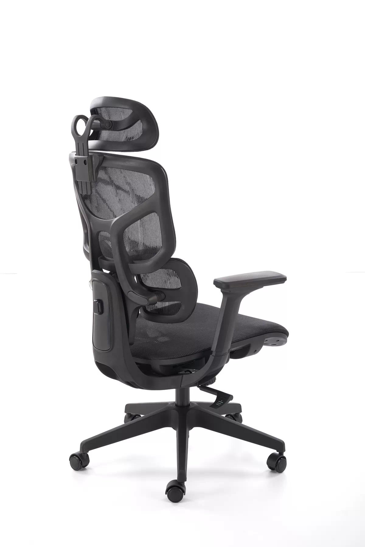 MACAR Kreslo kancelárske, Čierny (1p=1szt) Kancelárske kreslo macar ergonomiczny - Čierny