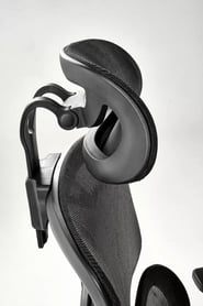 MACAR Kreslo kancelárske, Čierny (1p=1szt) Kancelárske kreslo macar ergonomiczny - Čierny