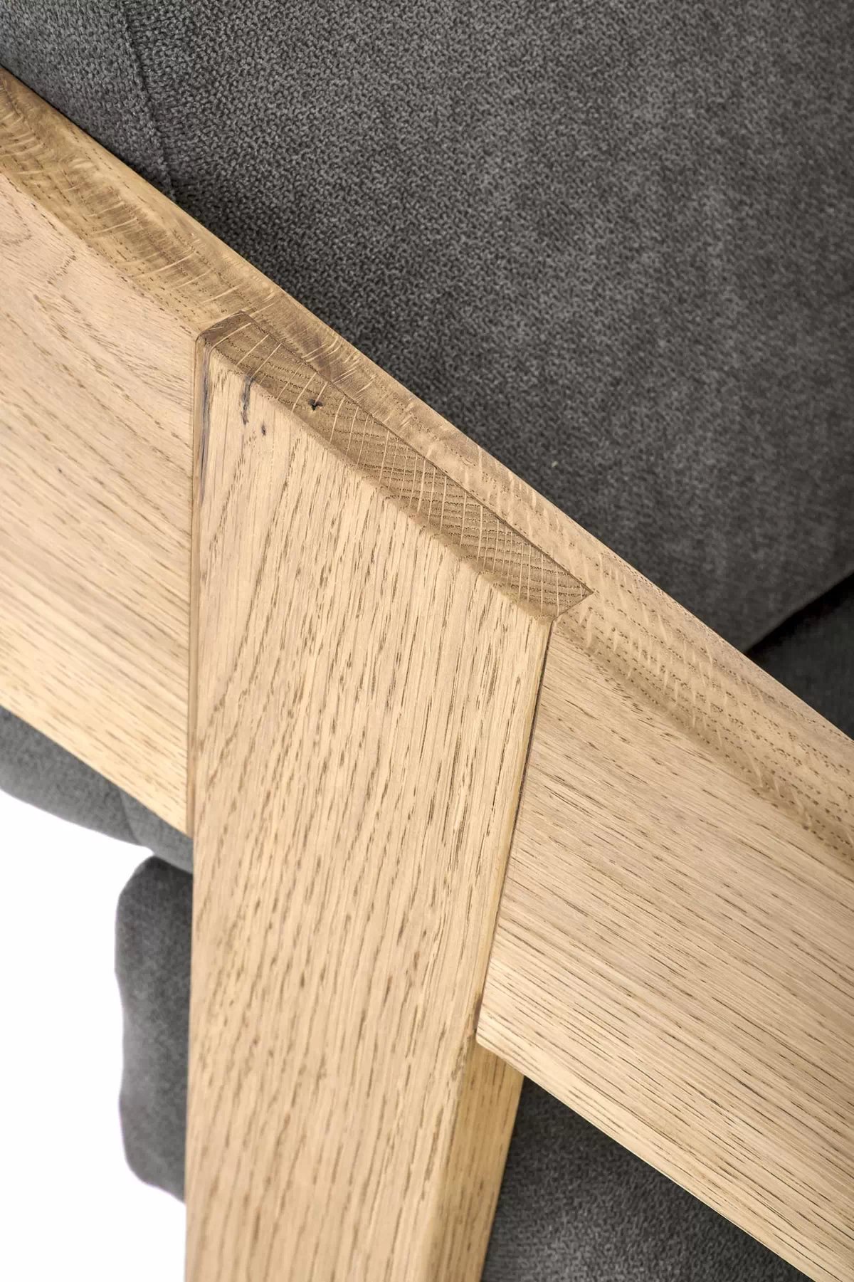 Dřevěné křeslo Freedom - přírodní dub / popelavá Křeslo dřevo freedom - Dub přírodní / popel