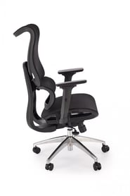 Otočná ergonomická kancelářská židle Casilo - černá Křeslo ergonomiczny Casilo obrotowy - černá