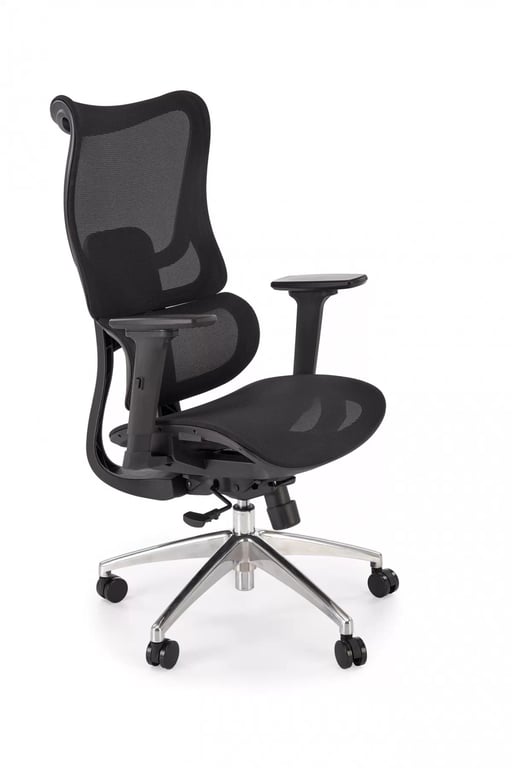 Otočná ergonomická kancelářská židle Casilo - černá Křeslo ergonomiczny Casilo obrotowy - černá