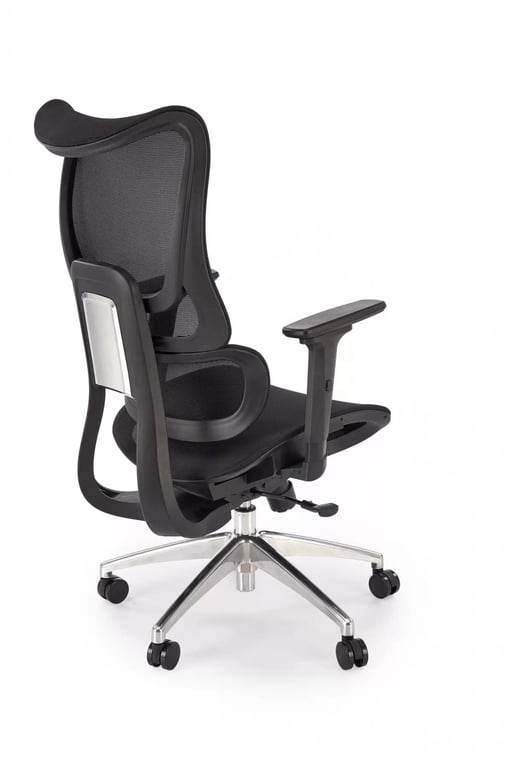 Otočná ergonomická kancelářská židle Casilo - černá Křeslo ergonomiczny Casilo obrotowy - černá