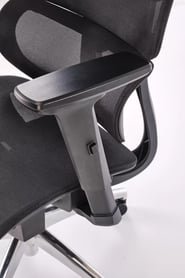 Otočná ergonomická kancelářská židle Casilo - černá Křeslo ergonomiczny Casilo obrotowy - černá