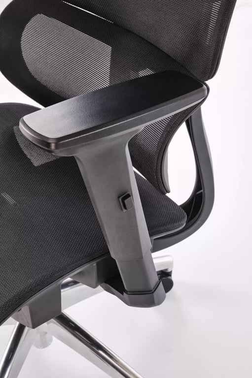 Otočná ergonomická kancelářská židle Casilo - černá Křeslo ergonomiczny Casilo obrotowy - černá