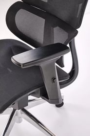 Otočná ergonomická kancelářská židle Casilo - černá Křeslo ergonomiczny Casilo obrotowy - černá