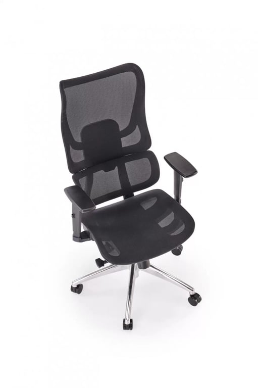 Otočná ergonomická kancelářská židle Casilo - černá Křeslo ergonomiczny Casilo obrotowy - černá