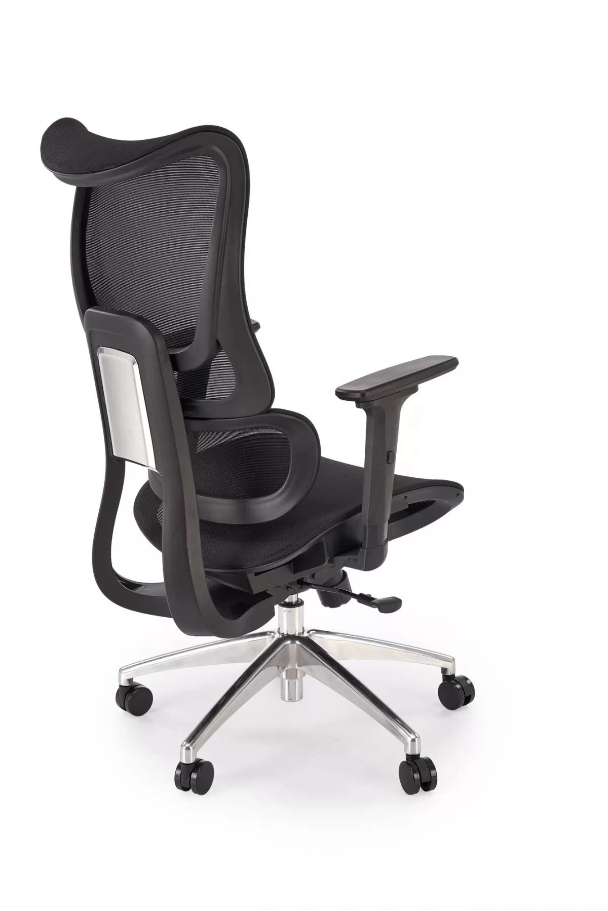 Ergonomická kancelárska stolička Casilo - čierna ekokoža Kreslo ergonomiczny Casilo otočna - Čierny