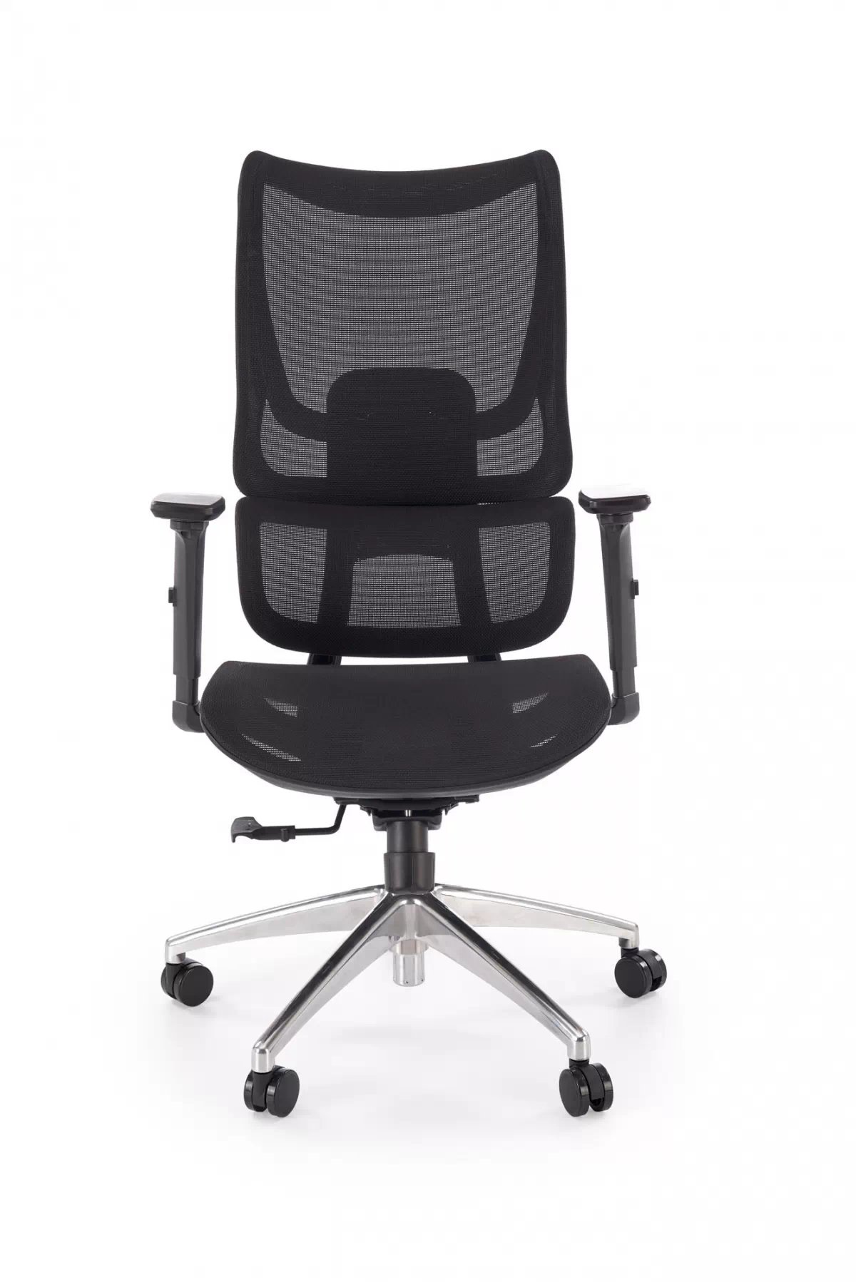 Ergonomická kancelárska stolička Casilo - čierna ekokoža Kreslo ergonomiczny Casilo otočna - Čierny