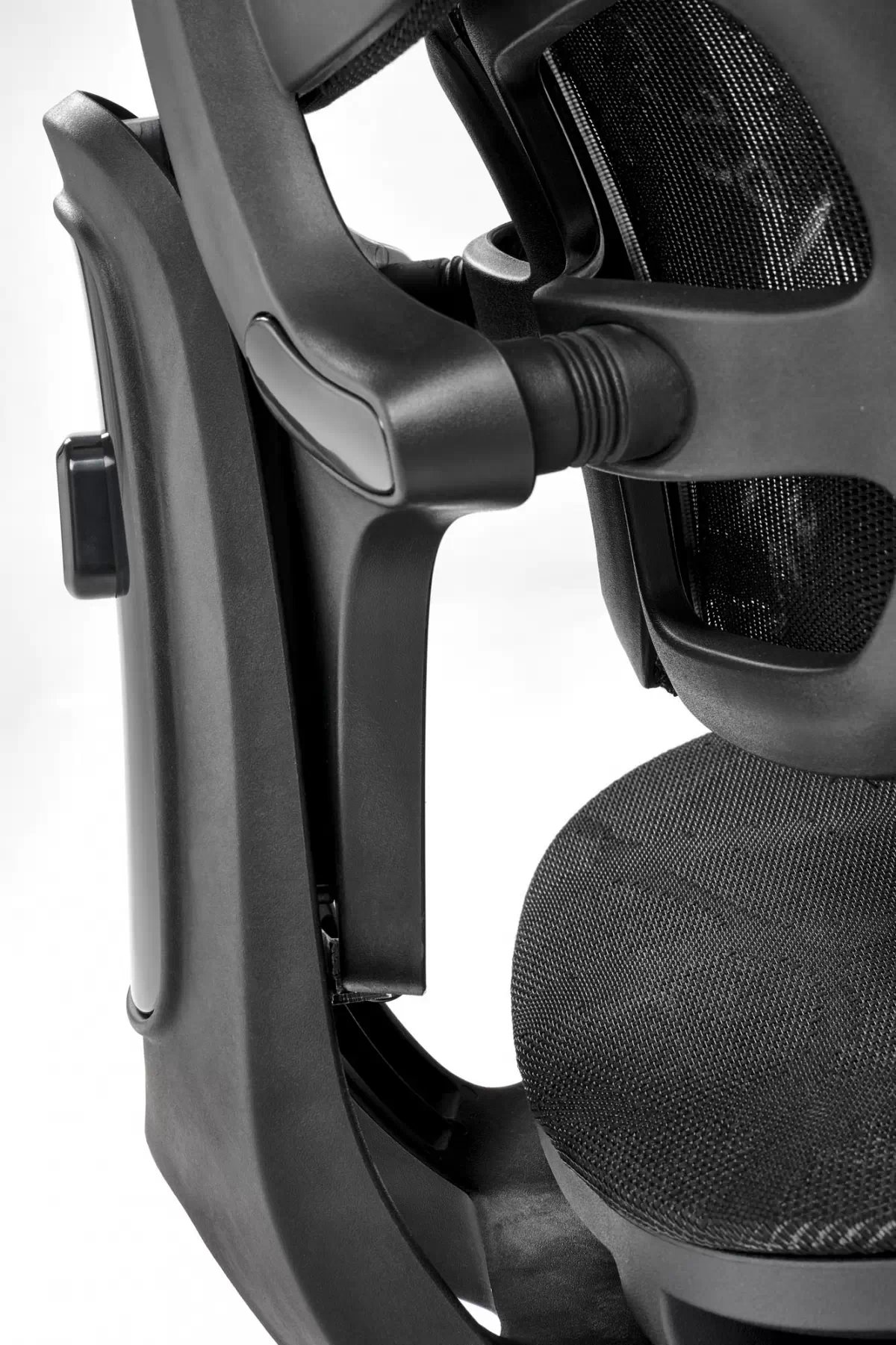 Otočná ergonomická kancelářská židle Lorendi - černá Křeslo ergonomiczny Lorendi obrotowy - černá 