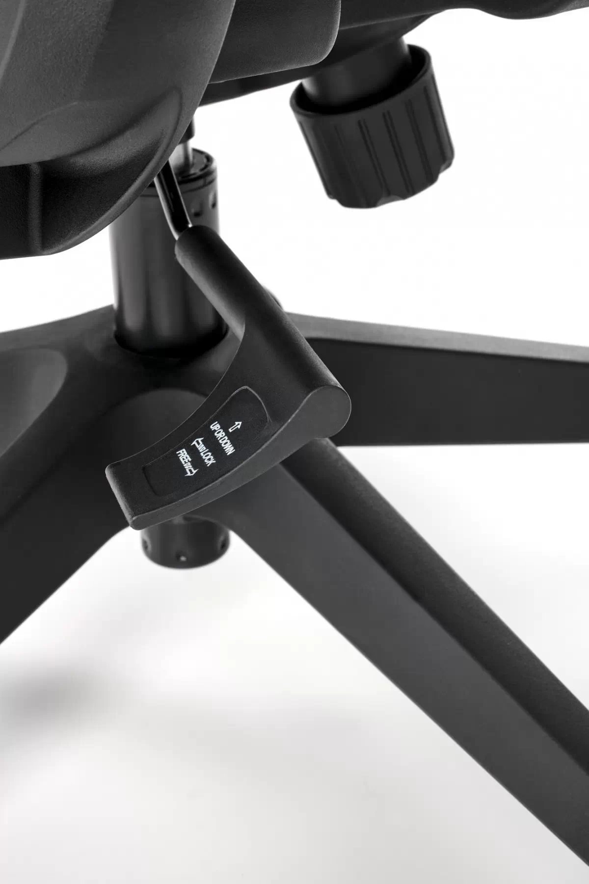 Otočná ergonomická kancelářská židle Lorendi - černá Křeslo ergonomiczny Lorendi obrotowy - černá 