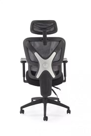 Ergonomické kancelárske kreslo Lorendi otočné - čierna ekokoža Kreslo ergonomiczny Lorendi otočna - Čierny 