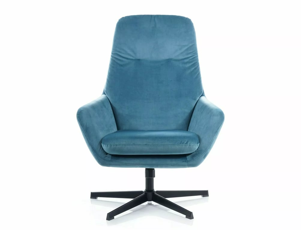 Křeslo Ford Velvet - tyrkysová Bluvel 85 Křeslo ford velvet tyrkysová bluvel 85