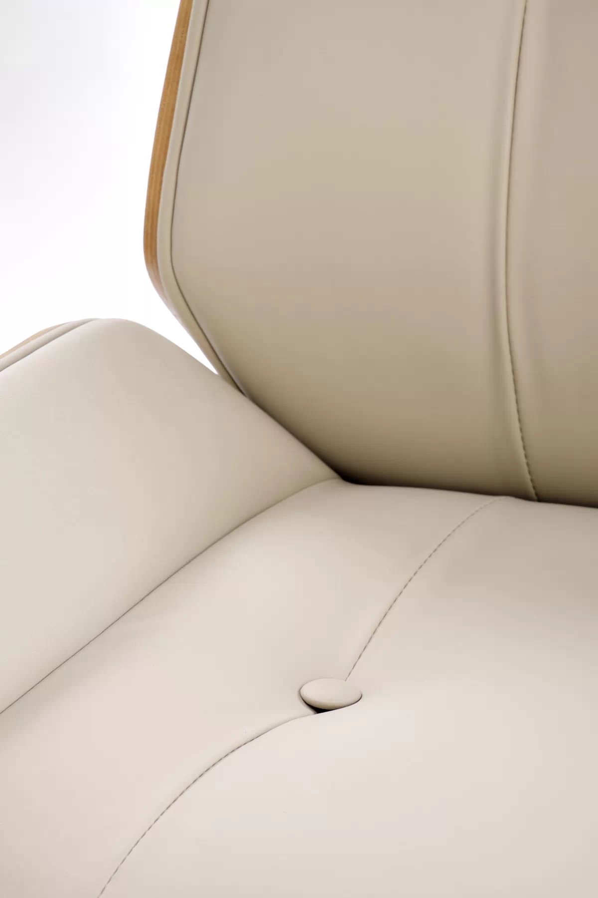 Kancelárska stolička Benaro - orech / béžová Kreslo kancelárske benaro otočna - Orech / béžový