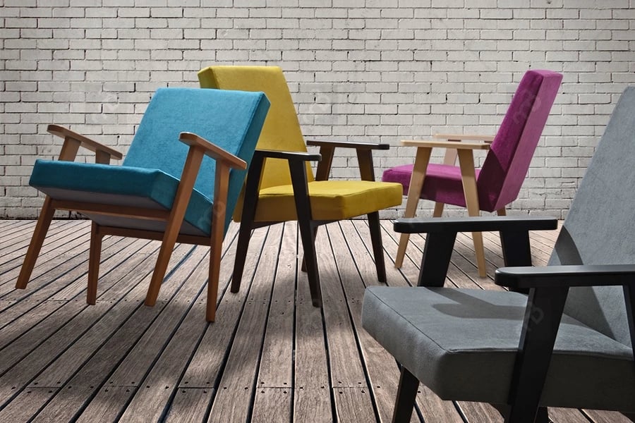 Klubové kreslo PRL Klubové kreslo PRL