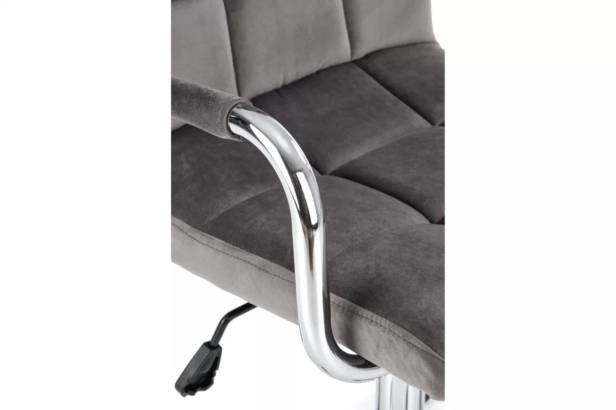 Kancelárske kreslo Silma s opierkami - sivý zamat Bluvel 14 Kreslo otočna Gonzo 4 z podlokietnikami - Popolový velvet