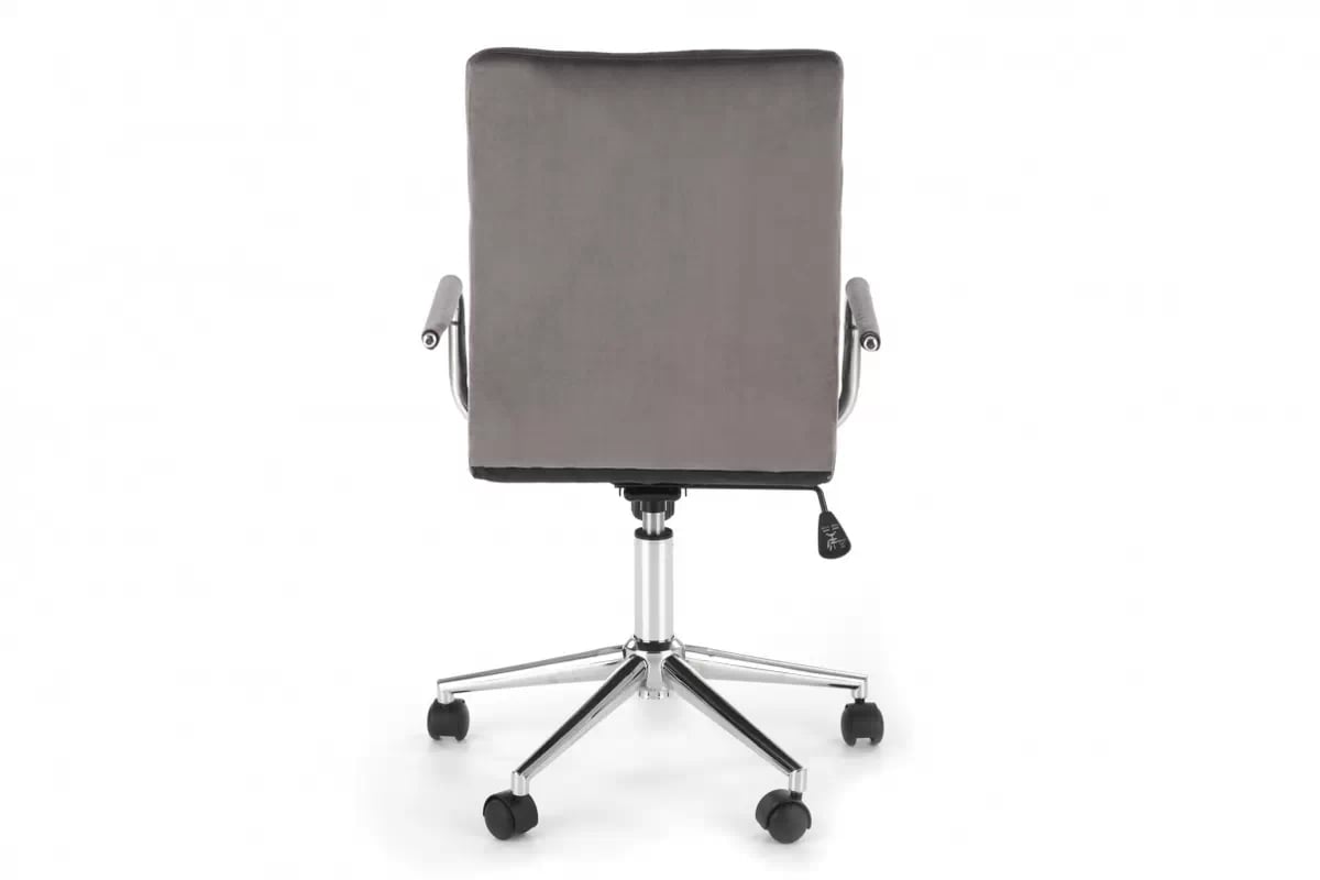 Kancelárske kreslo Silma s opierkami - sivý zamat Bluvel 14 Kreslo otočna Gonzo 4 z podlokietnikami - Popolový velvet
