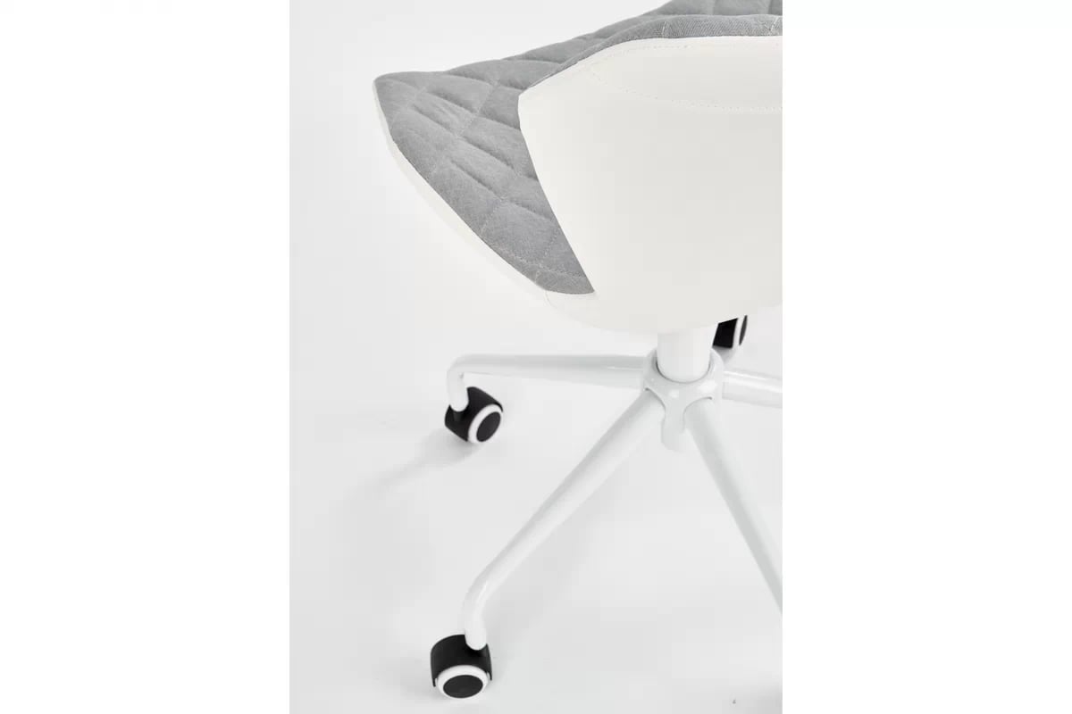 Otočné křeslo Tamajo 3 - jasně šedé / bílá Křeslo obrotowy Matrix 3 - jasný Popelový / Bílý