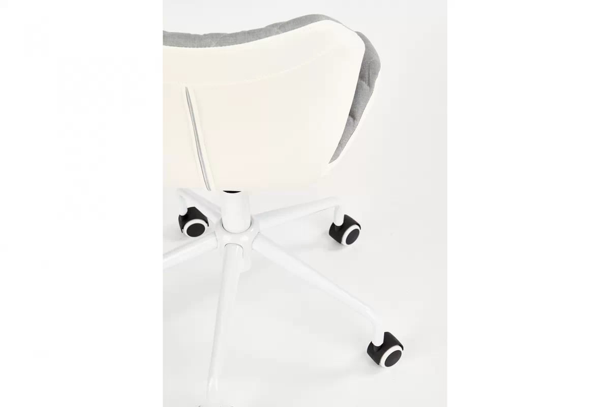 Otočné křeslo Tamajo 3 - jasně šedé / bílá Křeslo obrotowy Matrix 3 - jasný Popelový / Bílý