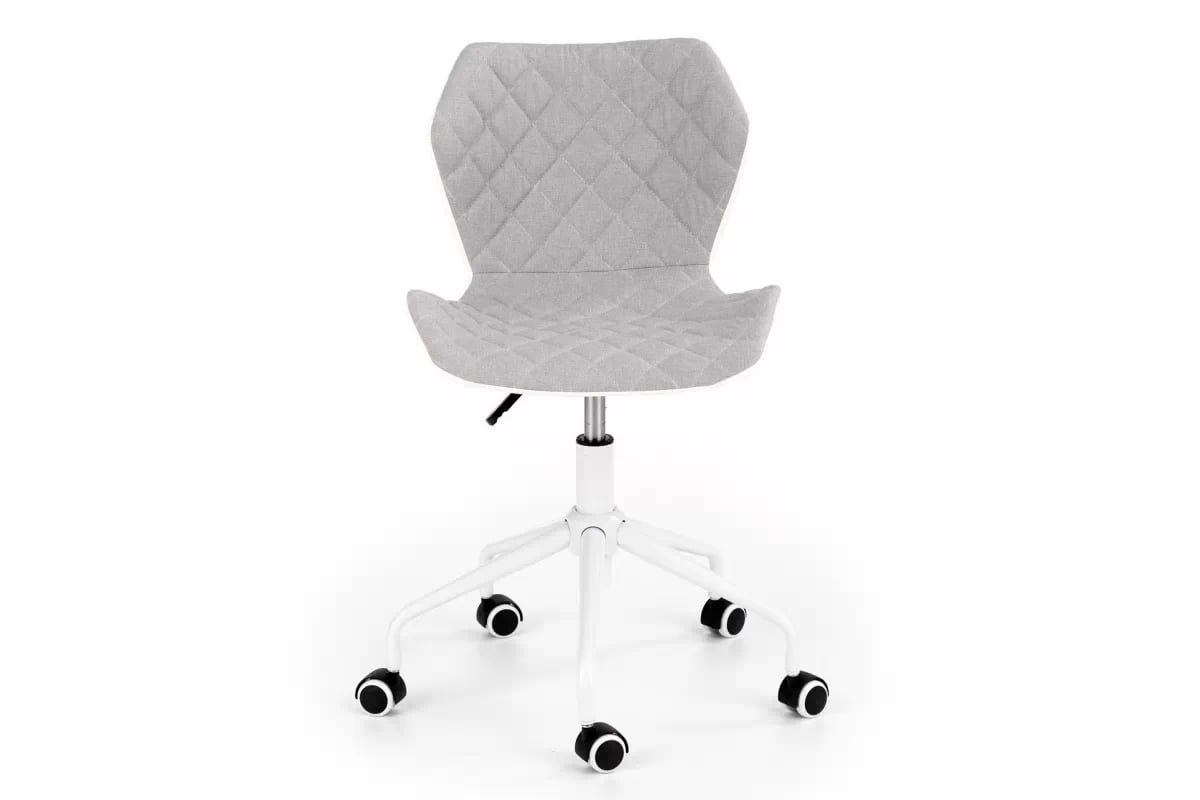 Otočné křeslo Tamajo 3 - jasně šedé / bílá Křeslo obrotowy Matrix 3 - jasný Popelový / Bílý