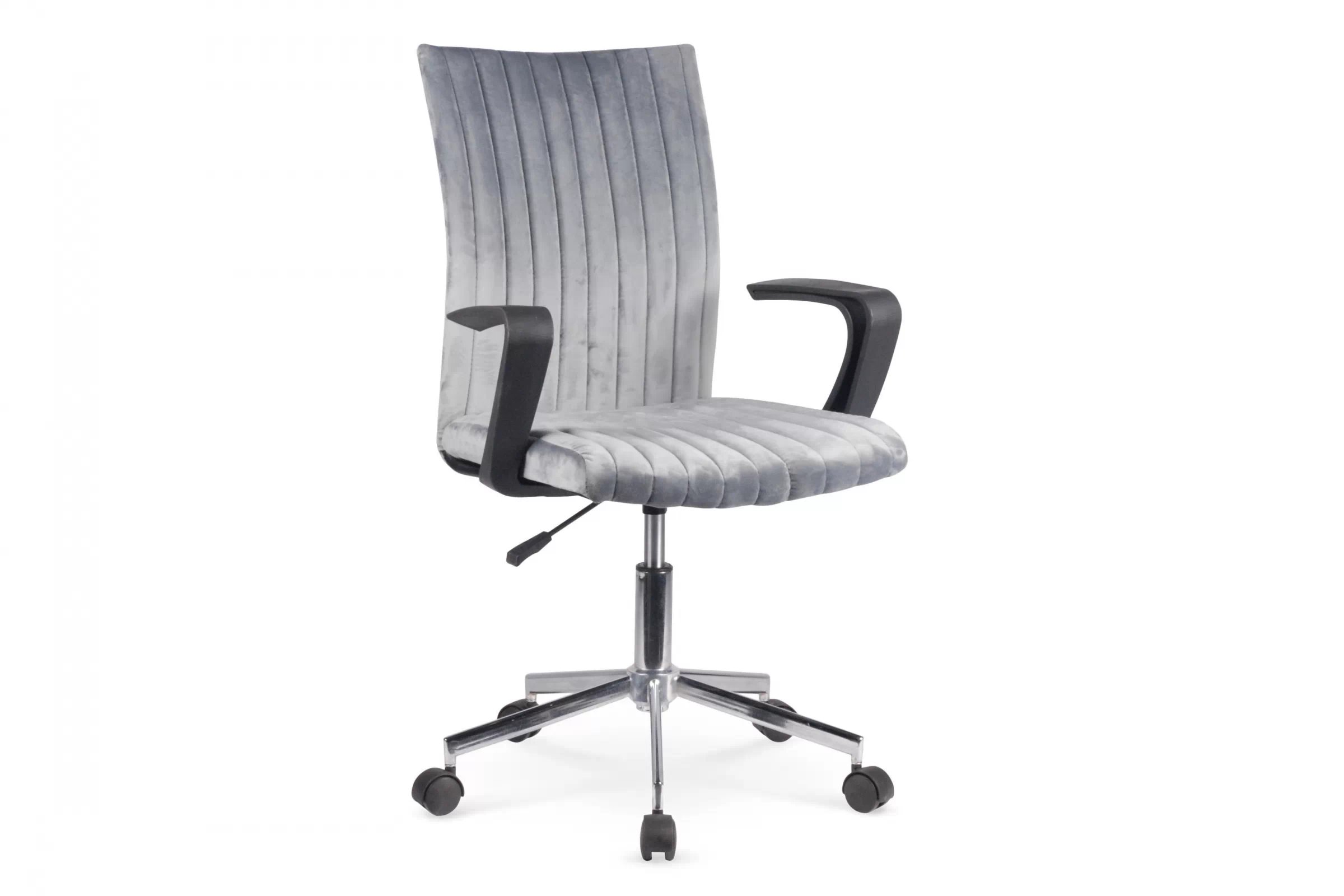 Otočné kreslo Pilano s opierkami - tmavosivé Kreslo otočna Pilano z podlokietnikami - tmavý popol