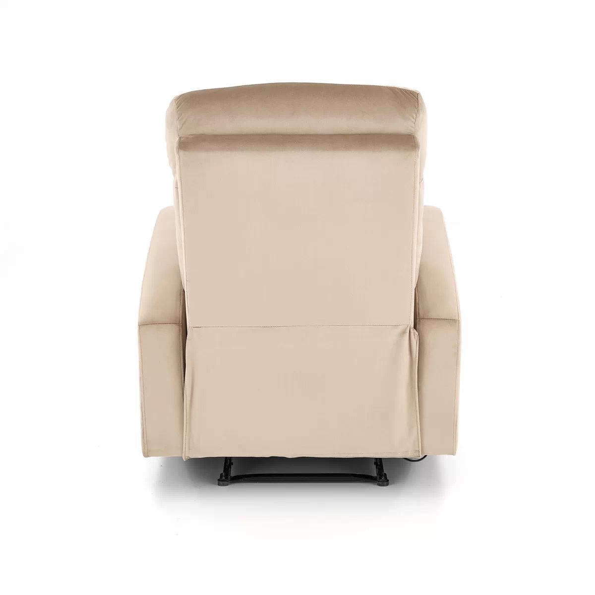 Rozkladacie kreslo Wonder s funkciou hojdania - béžový zamat Bluvel 28 Kreslo rozkladany z funkcia kolysania wonder - Béžová