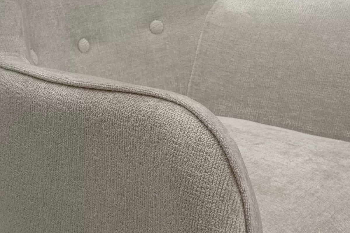 Kreslo Ušiak Elira - béžový Perfect Harmony 07 / buk Kreslo Ušiak Elira z wysokimi nozkami - béžový šenil Perfect Harmony 07 / Nohy buk 