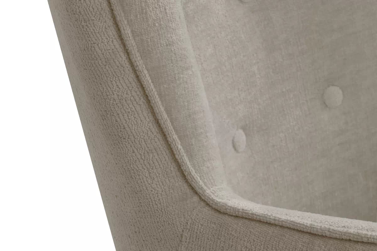 Kreslo Ušiak Elira - béžový Perfect Harmony 07 / buk Kreslo Ušiak Elira z wysokimi nozkami - béžový šenil Perfect Harmony 07 / Nohy buk 