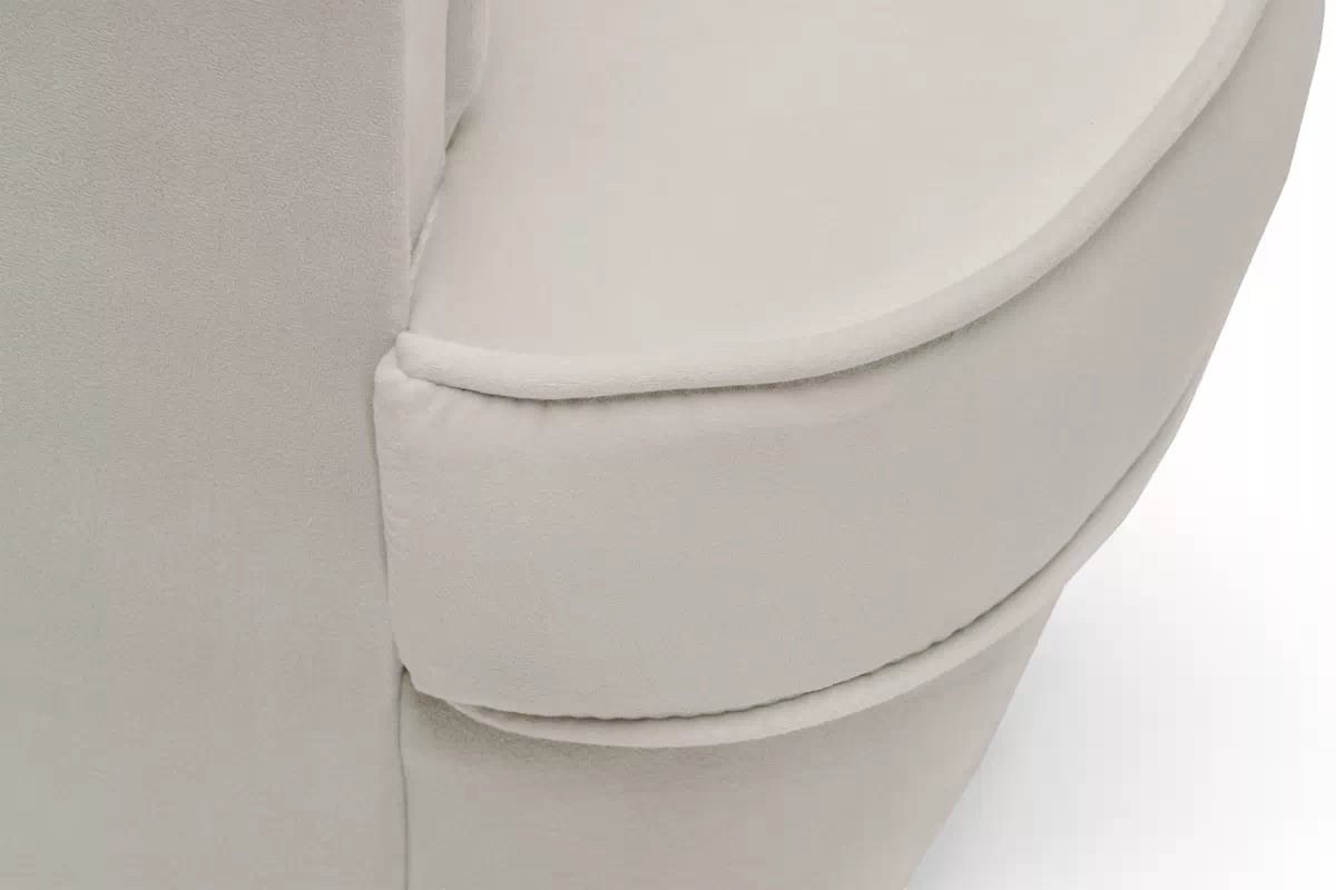 Kreslo Ušiak Vilano - béžový Velluto 2 Kreslo Ušiak Vilano - béžový zamat Velluto 2 / Nohy buk 