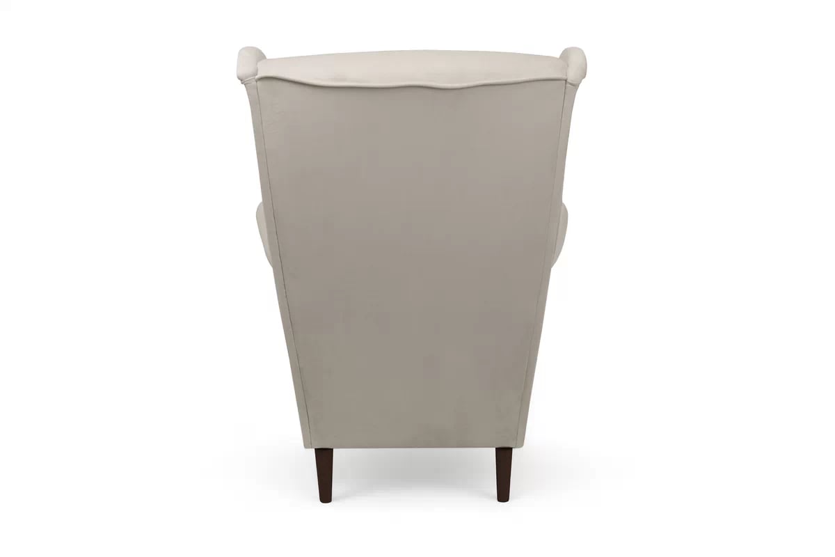 Křeslo ušák Vilano - béžový samet Velluto 2 / nohy venge Křeslo Ušák Vilano - béžový welwet Velluto 2 / Nohy Venge 