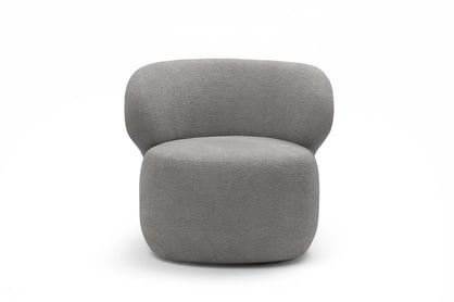 Odpočinkové křeslo Cocoon - šedá bouclé Catch Me 24 Křeslo čalouněná Cocoon - šedá boucle Catch Me 24