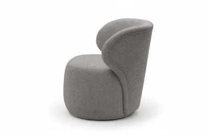 Odpočinkové křeslo Cocoon - šedá bouclé Catch Me 24 Křeslo čalouněná Cocoon - šedá boucle Catch Me 24