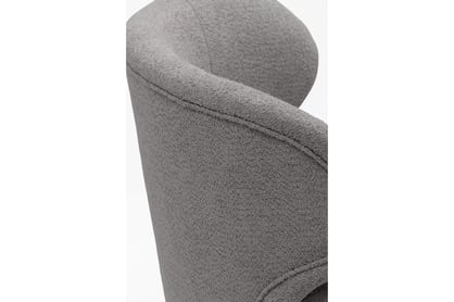 Odpočinkové křeslo Cocoon - šedá bouclé Catch Me 24 Křeslo čalouněná Cocoon - šedá boucle Catch Me 24